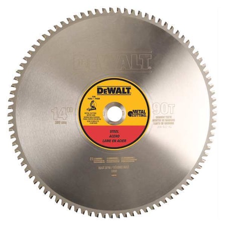 Circular Saw Blade Steel 14in. by USA Dewalt Circular Power Saw Blades