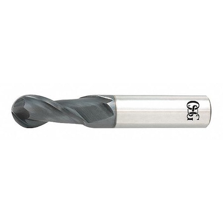 Carbide End Mill HP421 4.5mm D 14mm Cut by USA OSG High Performance Carbide End Mills