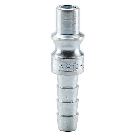 Coupler Plug Steel Hose Barb 25 cfm by USA Parker Pneumatic Hose Quick Connect Fittings