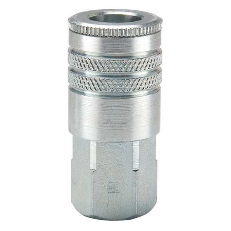 Coupler Body Steel FNPT 1/2 In. Pipe by USA Parker Pneumatic Hose Quick Connect Fittings