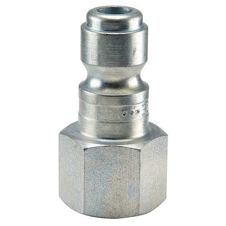 Coupler Plug Steel 1/2 In. Pipe 110 cfm Type 3F by USA Parker Pneumatic Hose Quick Connect Fittings