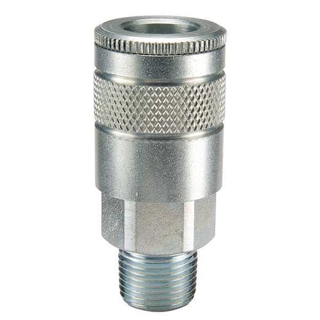 Coupler Body Steel 3/8 In. Pipe 110 cfm by USA Parker Pneumatic Hose Quick Connect Fittings