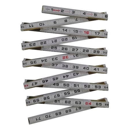 Modular Mason Folding Rule 72 in. by USA Westward Rulers & Straight Edges