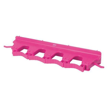 Wall Bracket Polypropylene Pink Type 10181 by USA Vikan Tool Hangers