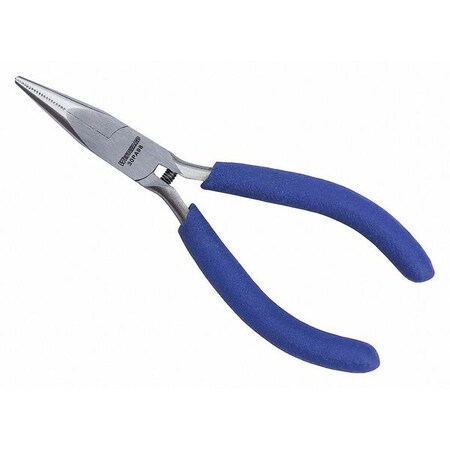 ESD Bent Long Nose Plier 4 5/16in Smooth by USA Westward Solid Joint Pliers
