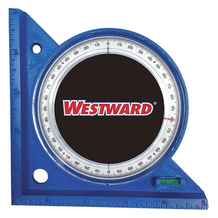 Angle Finder 90 deg. 5 in. Blue Type 30PA67 by USA Westward Angle Pitch & Slope Locators