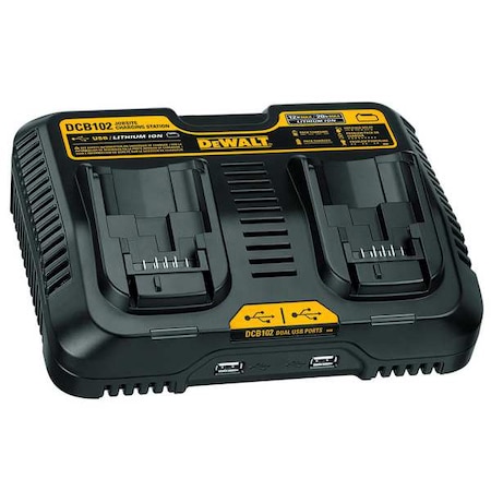Battery Charger Li Ion 12 to 20V by USA Dewalt Cordless Power Tool Accessories
