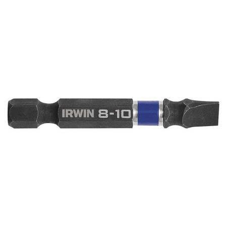 Insert Bit 1/4" Slotted 8 10 PK2 by USA Irwin Screwdriver Bits