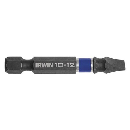 Insert Bit 1/4" Slotted 10 12 PK2 by USA Irwin Screwdriver Bits