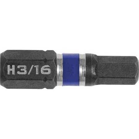 Insert Bit 1/4" Hex 3/16 by USA Irwin Screwdriver Bits