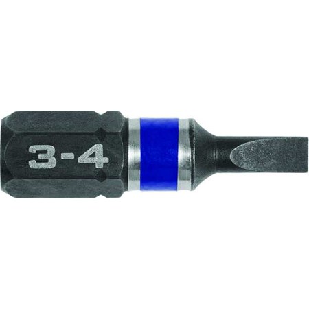 Insert Bit 1/4" Slotted 3 4 by USA Irwin Screwdriver Bits