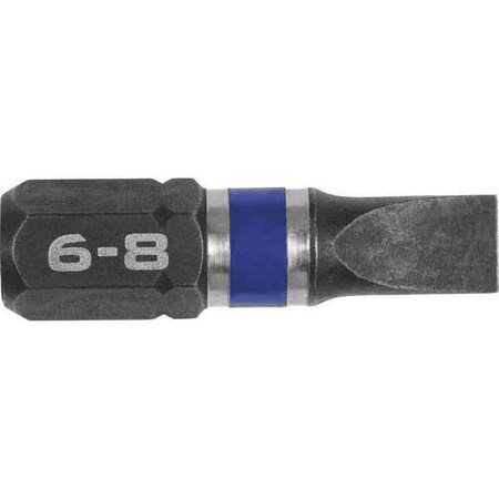 Insert Bit 1/4" Slotted 6 8 by USA Irwin Screwdriver Bits