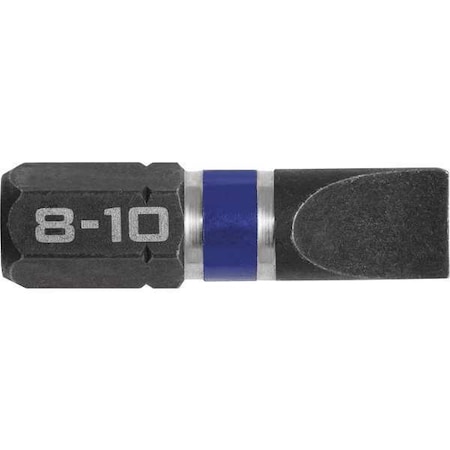 Insert Bit 1/4" Slotted 8 10 by USA Irwin Screwdriver Bits