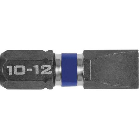 Insert Bit 1/4" Slotted 10 12 by USA Irwin Screwdriver Bits