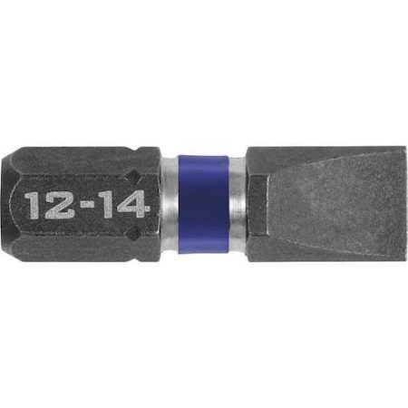 Insert Bit 1/4" Slotted 12 14 by USA Irwin Screwdriver Bits