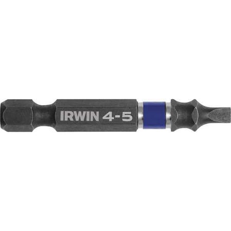 Insert Bit 1/4" Slotted 4 5 Type 1899858 by USA Irwin Screwdriver Bits