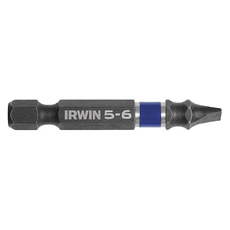 Insert Bit 1/4" Slotted 5 6 Type 1899860 by USA Irwin Screwdriver Bits