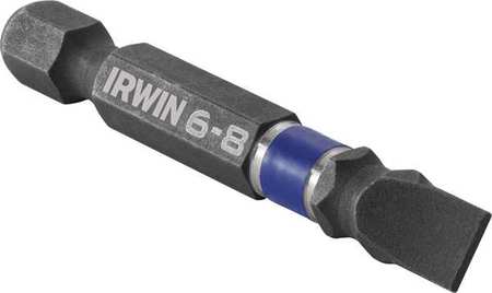 Irwin Insert Bit 1/4" Slotted 6 8 Type 1899862 Technical Info