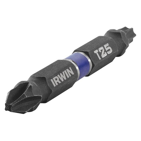 Insert Bit SAE 1/4" Hex #2/T25 PK2 by USA Irwin Screwdriver Bits