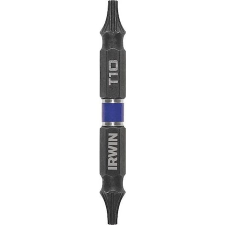 Insert Bit SAE 1/4" Hex T10/T10 2 3/8 by USA Irwin Screwdriver Bits