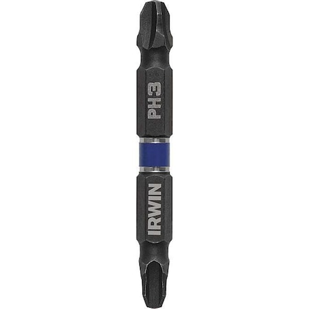 Insert Bit SAE 1/4" Hex #3/#3 2 3/8 by USA Irwin Screwdriver Bits