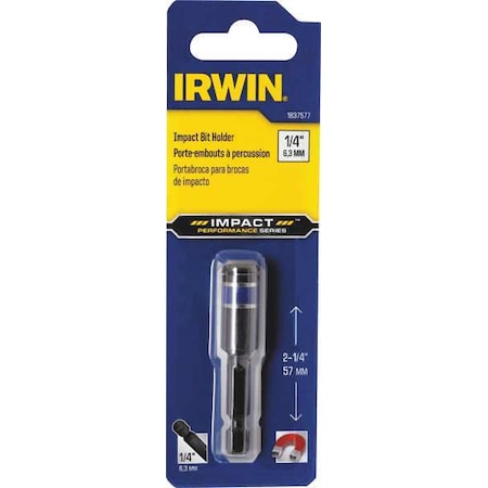 Bit Holder 1/4" 2 1/4 by USA Irwin Nut Setters & Bit Holders