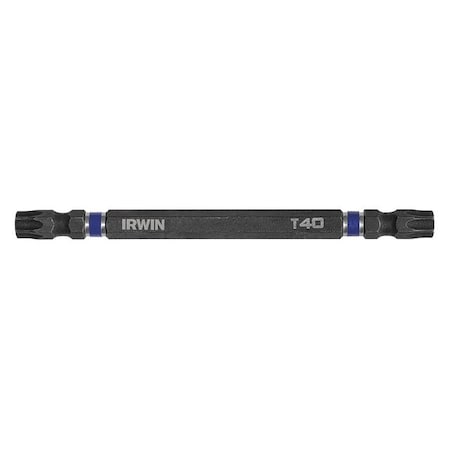 Insert Bit SAE 1/4" Hex T40/T40 4 by USA Irwin Screwdriver Bits