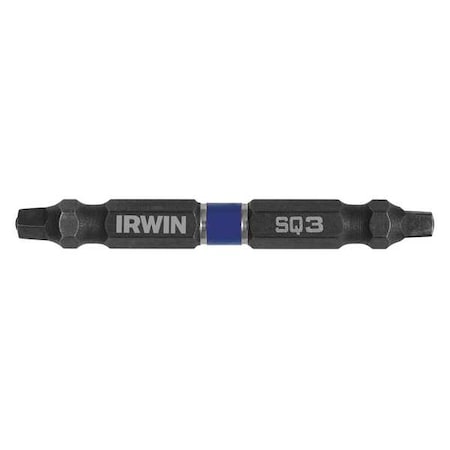 Insert Bit SAE 1/4" Hex #3/#3 2 3/8" PK2 Type 1870987 by USA Irwin Screwdriver Bits