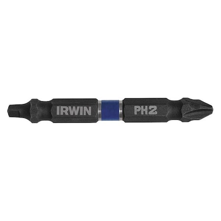 Insert Bit SAE 1/4" Hex #2/#2 2 3/8" PK2 Type 1870988 by USA Irwin Screwdriver Bits