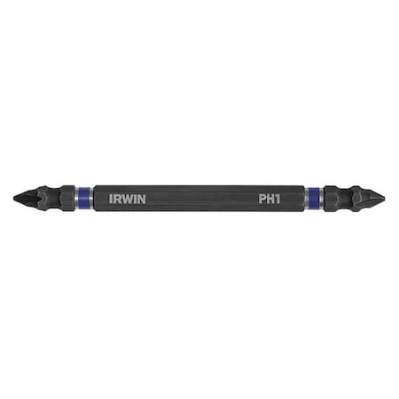 Insert Bit SAE 1/4" Hex #1/#1 4 Type 1871067 by USA Irwin Screwdriver Bits