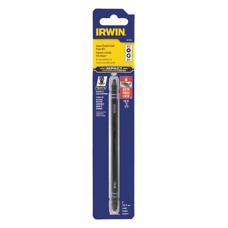 Insert Bit SAE 1/4" Hex #2/#2 6 Type 1871087 by USA Irwin Screwdriver Bits