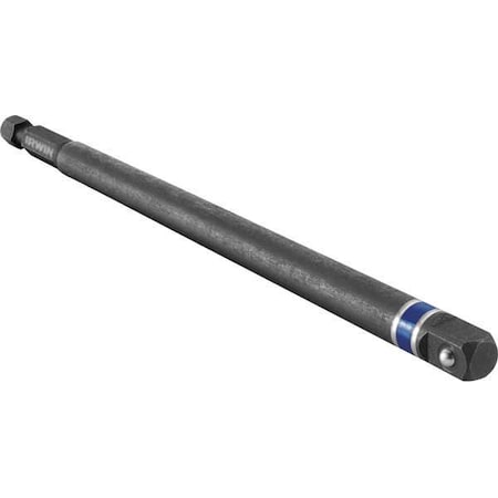 Socket Adapter 1/4 Hex to 1/4 Sq. 6 In by USA Irwin Impact Wrench Accessories
