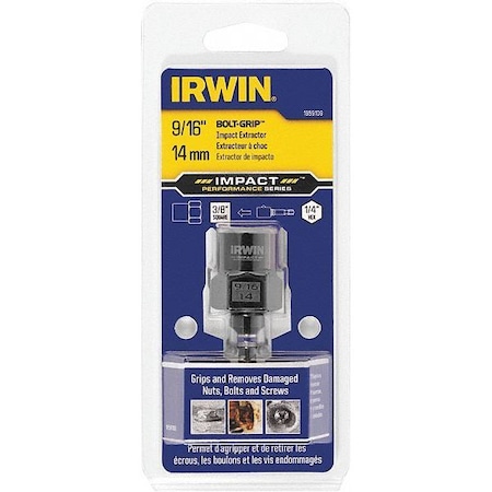Bolt Extractor 9/16in. BO by USA Irwin Sockets
