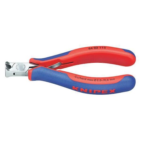 End Cutting Nipper 4 1/2 in. Bevel Cut by USA Knipex Solid Joint Pliers
