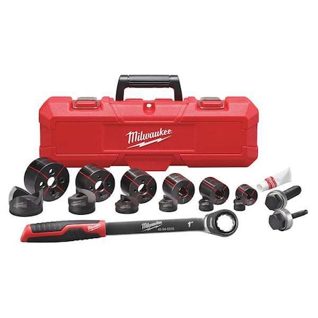 M18 Knockout Set 15 10 ga. Steel by USA Milwaukee Punch Driver Sets