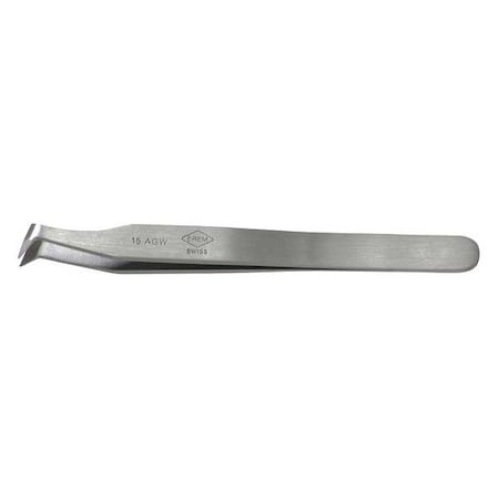 Precision Tweezers 4 1/2In Manual by USA Erem Inspection & Retrieving Tweezers