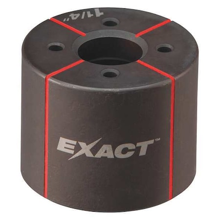 Knockout Die 1 1/4 in. L Exact Line by USA Milwaukee Knockout & Hole Punches