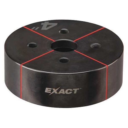 Knockout Die 4 in. L Exact Line by USA Milwaukee Knockout & Hole Punches