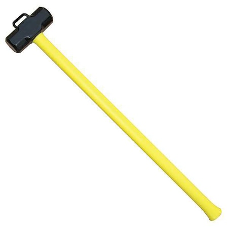 Sledge Hammer 8 lb. 36 In Fiberglass Type SLY 8 36HM by USA Leatherhead Sledges