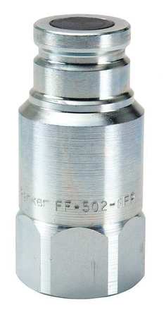 Parker Hydraulic Quick Couplers Nipple 3/4 14 3/8 In. Body Steel USA Supply