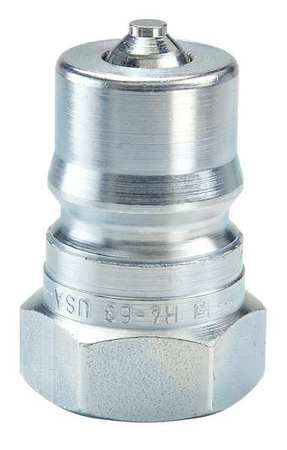Parker Hydraulic Quick Couplers Nipple 3/4 14 3/4 In. Body Steel USA Supply