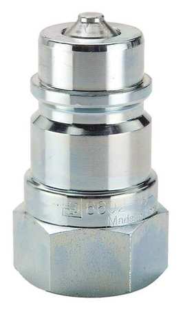 Parker Hydraulic Quick Couplers Nipple 1/2 14 1/2 In. Body Steel Model 8/10/6602 USA Supply