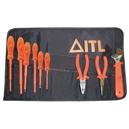 Insulated Tool Set 9 pc. Type USC00006 by USA C.H. Hanson Insulated Tool Sets