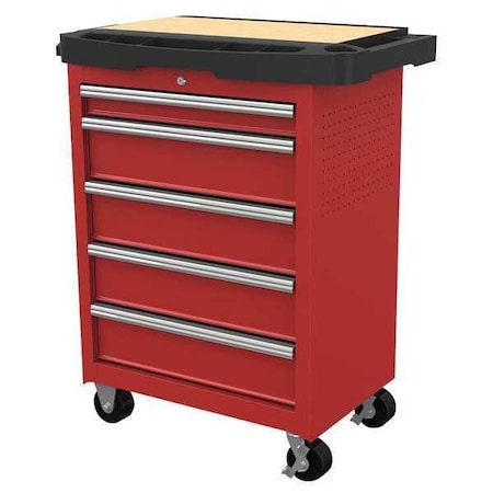 Rolling Cabinet 34 1/3 in. Wx19 1/2 in.D by USA Westward Rolling & Combination Cabinets & Carts