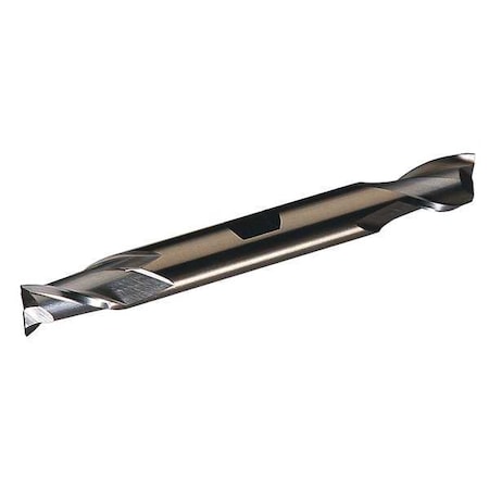 Cobalt End Mill 25/64 In D 13/16 Cut L by USA Cleveland Cobalt End Mills
