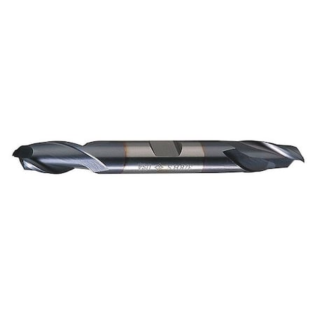 HSS End Mill 5/8 In D 1 1/8 In Cut L by USA Cleveland High Speed Steel End Mills