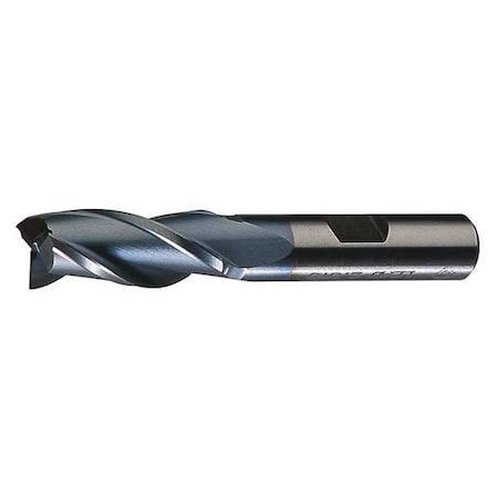 HSS End Mill D 1 1/8 Cut 1 5/8 OAL 4 1/2 by USA Cleveland High Speed Steel End Mills