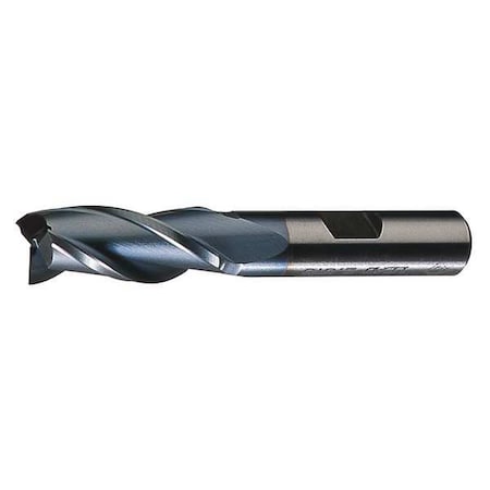 HSS End Mill 1/2 In D 1 1/4 In Cut L Type C39713 by USA Cleveland High Speed Steel End Mills