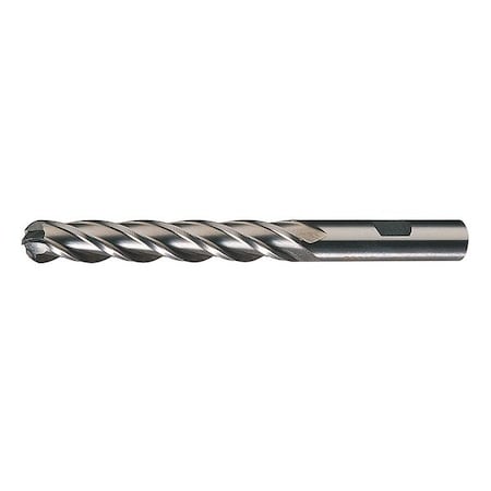 HSS End Mill 5/16 In D 1 3/8 In Cut L by USA Cleveland High Speed Steel End Mills