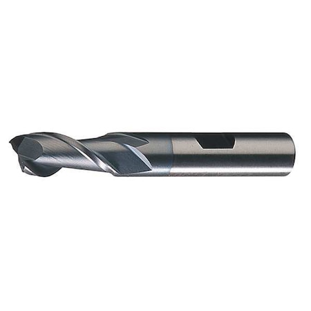 HSS End Mill 1 In D 2 In Cut L Type C33496 by USA Cleveland High Speed Steel End Mills